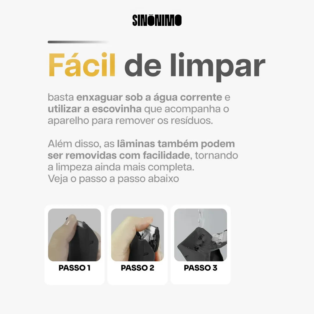 BarberMax® – Recortadora Íntima Profesional