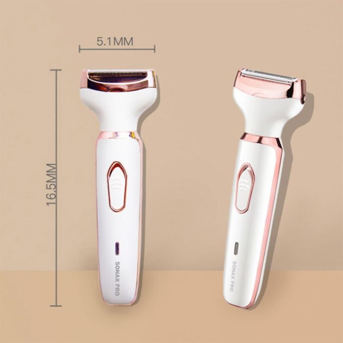 Depiladora eléctrica 4 en 1 - Alisa la piel sin dolor, sin irritar y en segundos