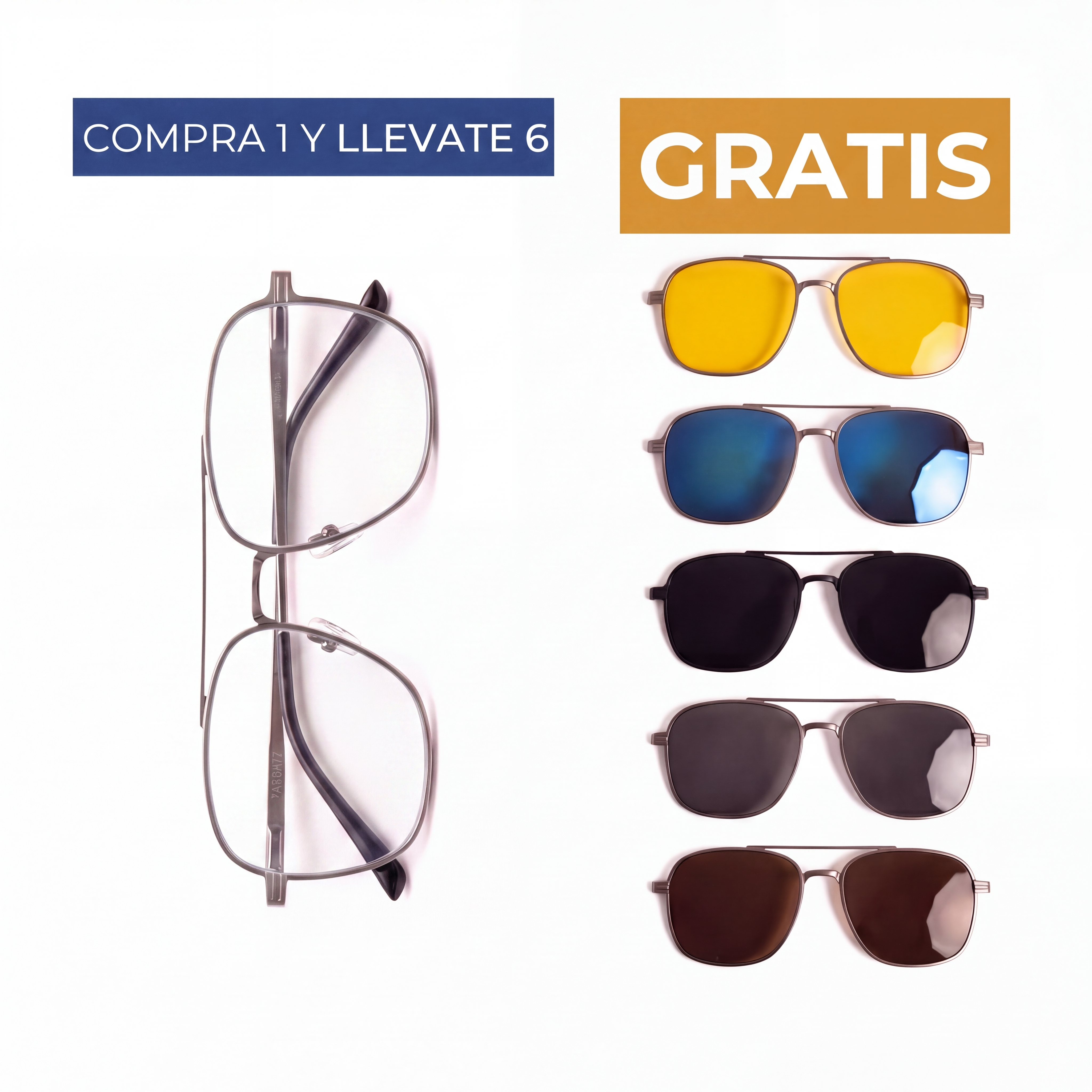 Lentes 6 en 1 + Regalos exclusivos